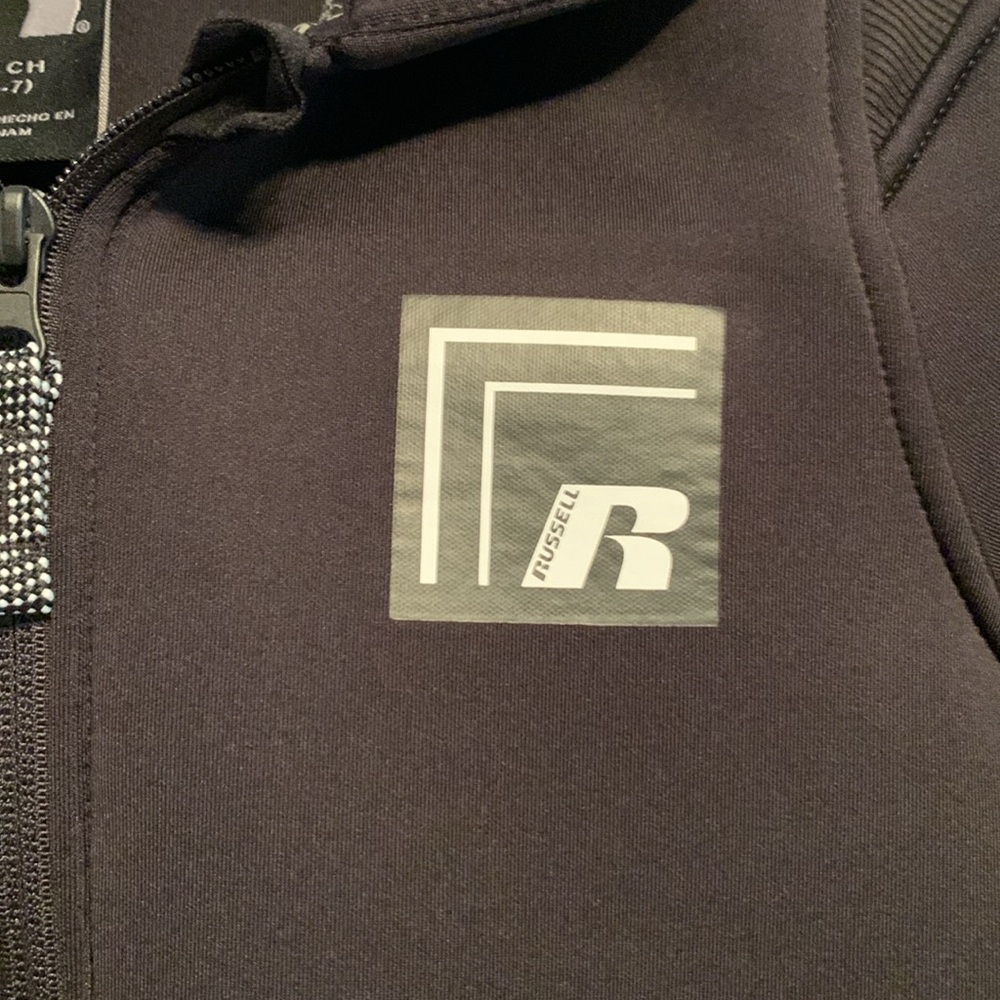 Russell youth small 6-7 black 360 dri-power tech jacket excellent condition - Picture 4 of 11